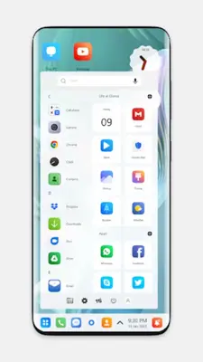 Honor 80 Theme for launcher android App screenshot 1